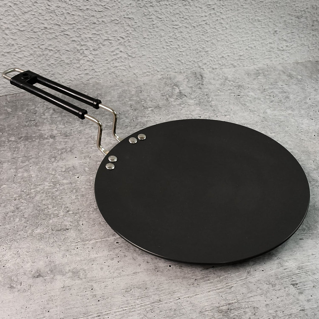 ALVENZA 10 Inch Non-Stick Flat Roti Tawa – Durable Even Cooking