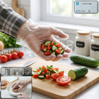 Disposable Plastic Gloves Hygienic & Convenient for Food & Cleaning