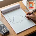 A4 Graph Paper Pad Precise 1mm Square Grid for Technical & Academic Use