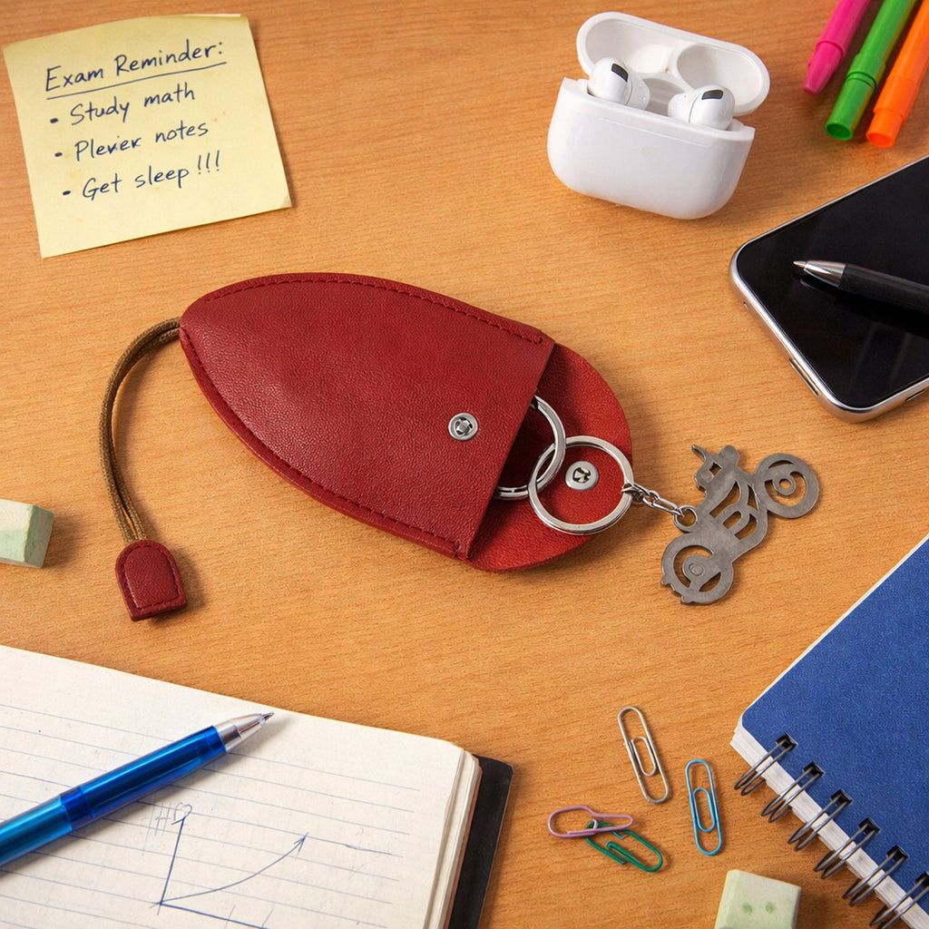 ALVENZA Compact Keyholder Pouch – Stylish Secure Key Organizer with Snap Button