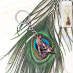 ALVENZA Bal Krishna Keychain – Durable Metal Devotional Accessory