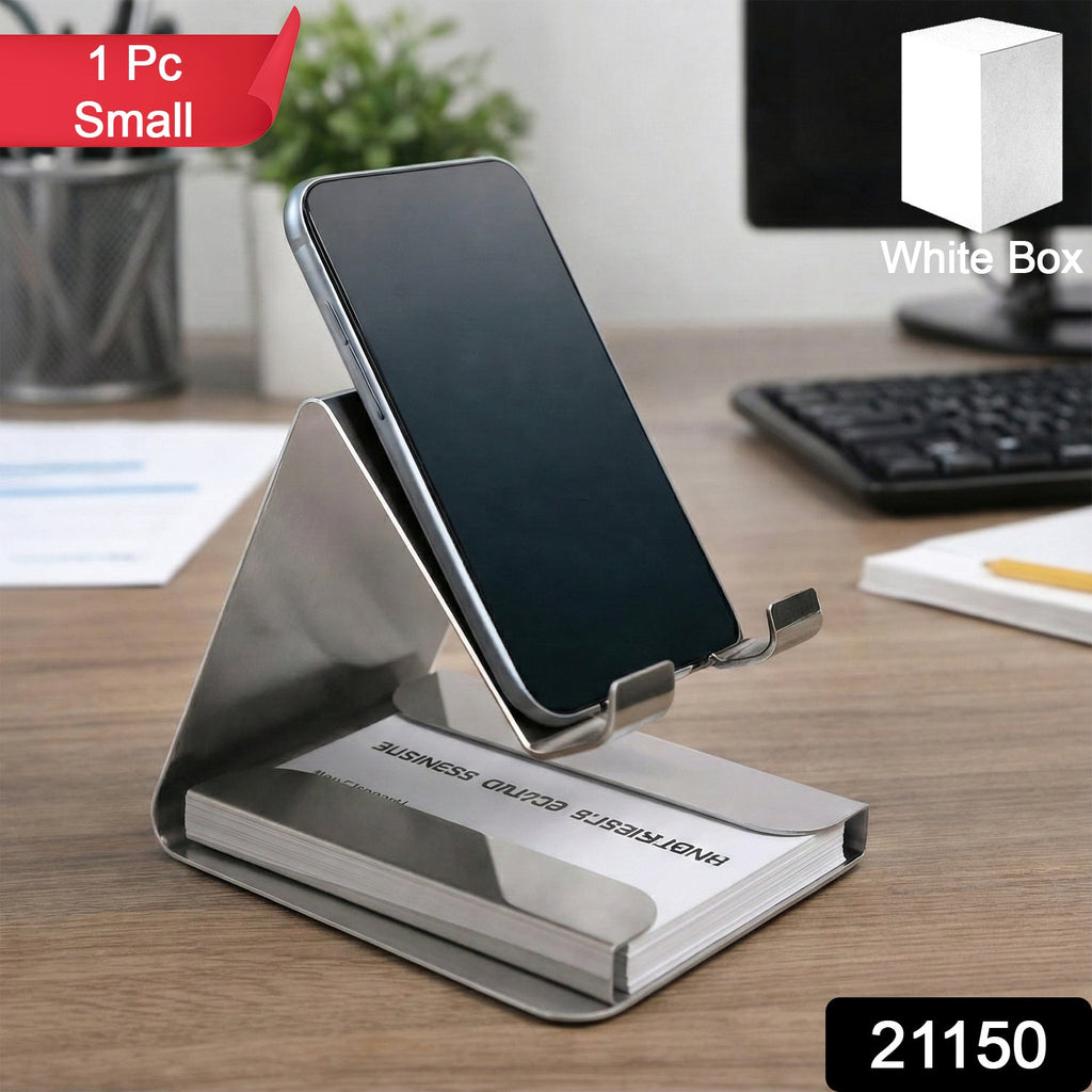 ALVENZA Small Desktop Mobile Phone Stand – Compact Hands-Free Holder
