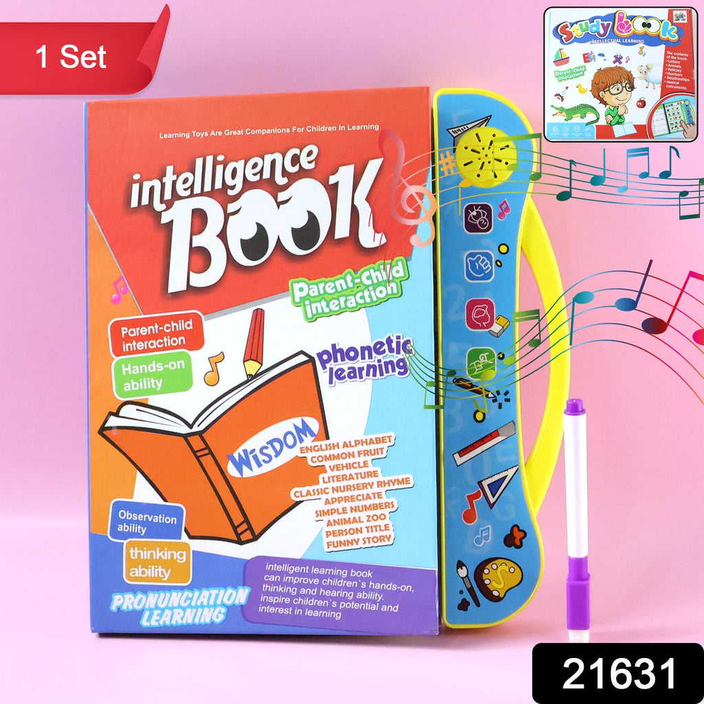 ALVENZA Interactive Learning Book for Kids – Sound & Phonics Fun