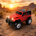 ALVENZA Kids Hunter Off-Road Toy Jeep – Light & Sound for Adventures