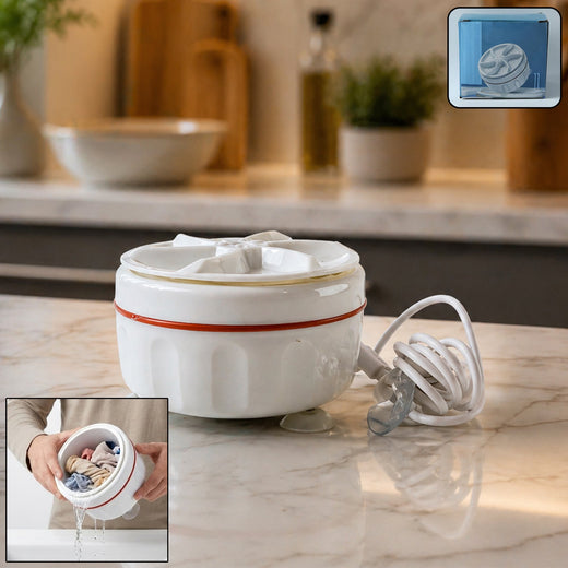 Portable Mini Electric Washing Machine – Compact & Easy to Use