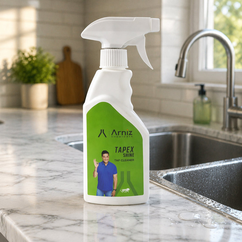 Multipurpose Tap Cleaner Spray – Removes Tough Stains & Builds Shine