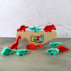ALVENZA Dino Tumble Tower – Engaging Dinosaur Balancing Game for Kids