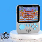 ALVENZA Retro Handheld Game Console – 666 Built-in Games & USB Recharge