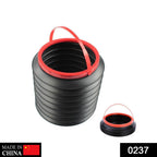 ALVENZA Foldable Car Trash Can – 4L Space-Saving Organiser | Velvet Wheels
