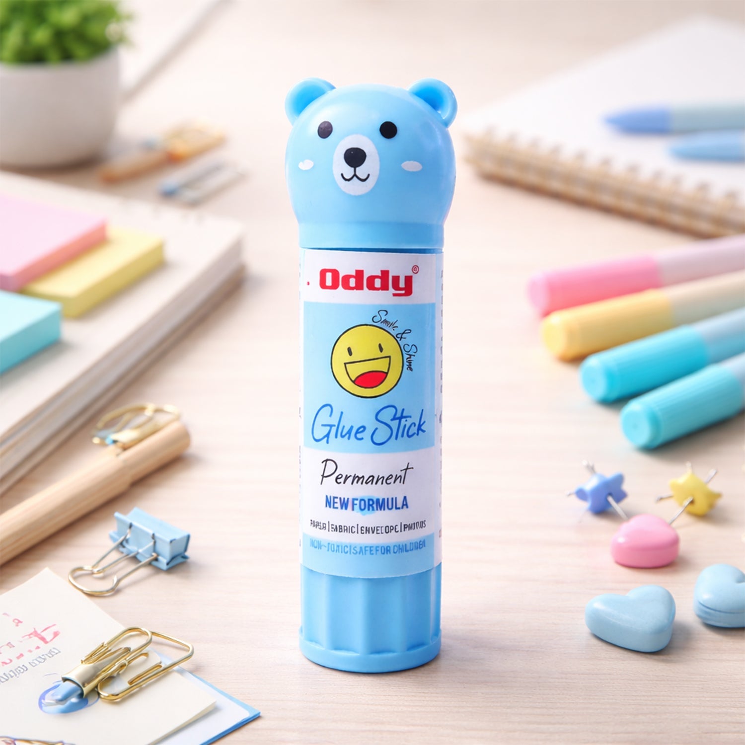 Kids Glue Stick Safe, Non-Toxic Adhesive for Crafts & School Projects