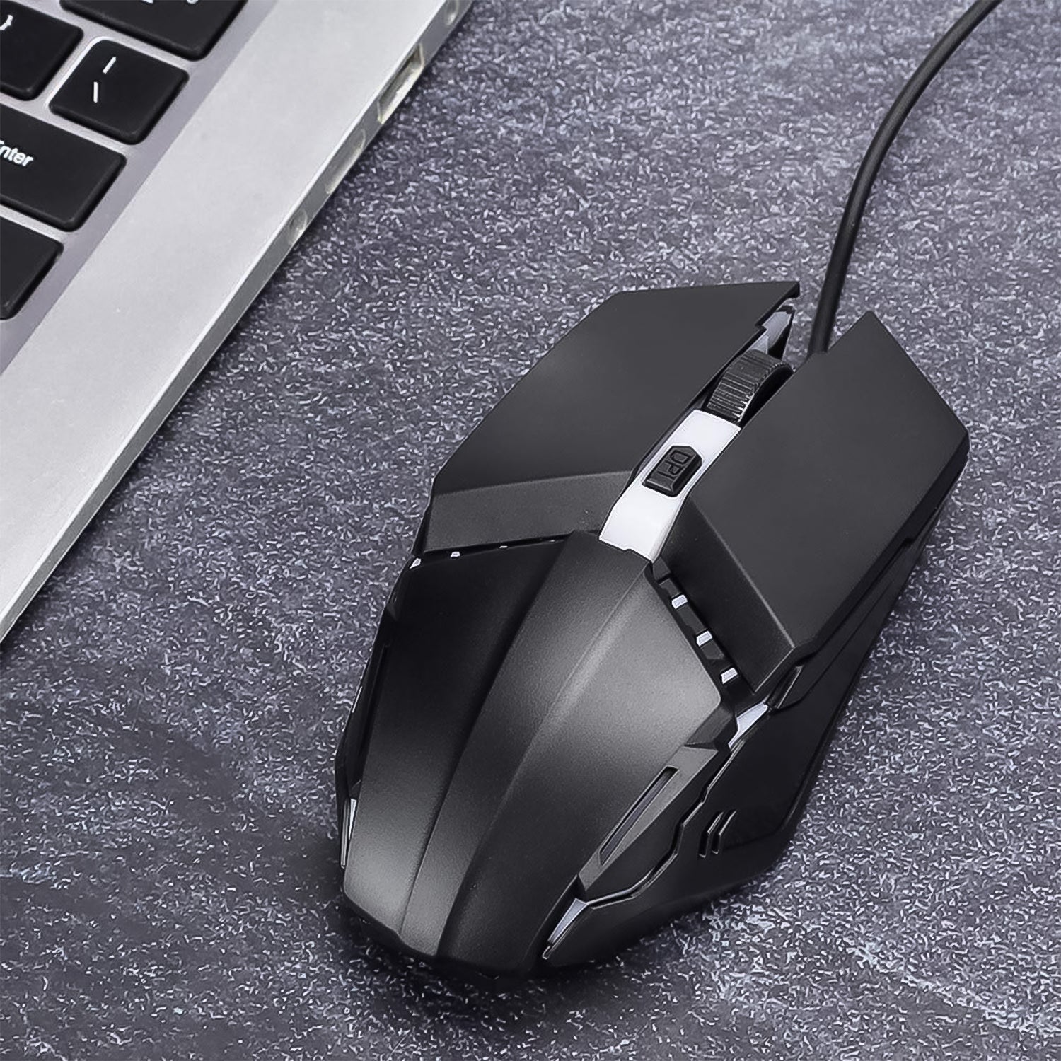 ALVENZA Wired Gaming Mouse – Ergonomic Design & RGB Lighting | Indo Glow