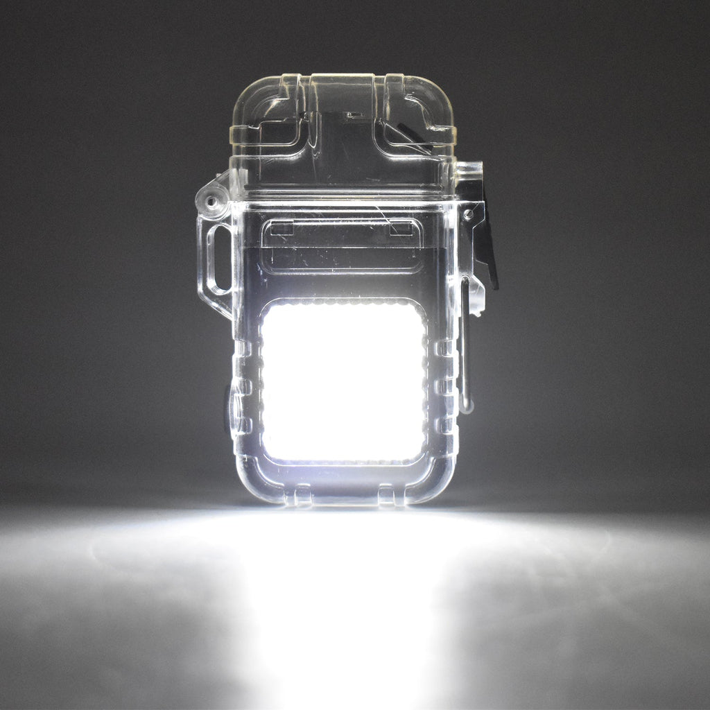 ALVENZA Electric Lighter Flashlight – USB Rechargeable 3-Mode COB | Indo Glow