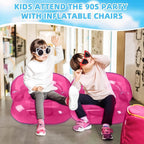 Inflatable Kids Sofa Chair Portable & Durable Seating | Trekola - Detail View 7