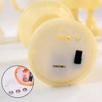 ALVENZA Water Sensor LED Diyas Set – Flameless White Decorative Lights