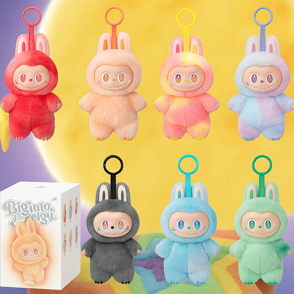 ALVENZA Plush Keychain – Soft Cartoon Animal Toy for Bags