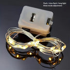 LED Fairy Lights Battery Operated for Festive Decor and Events - Front View