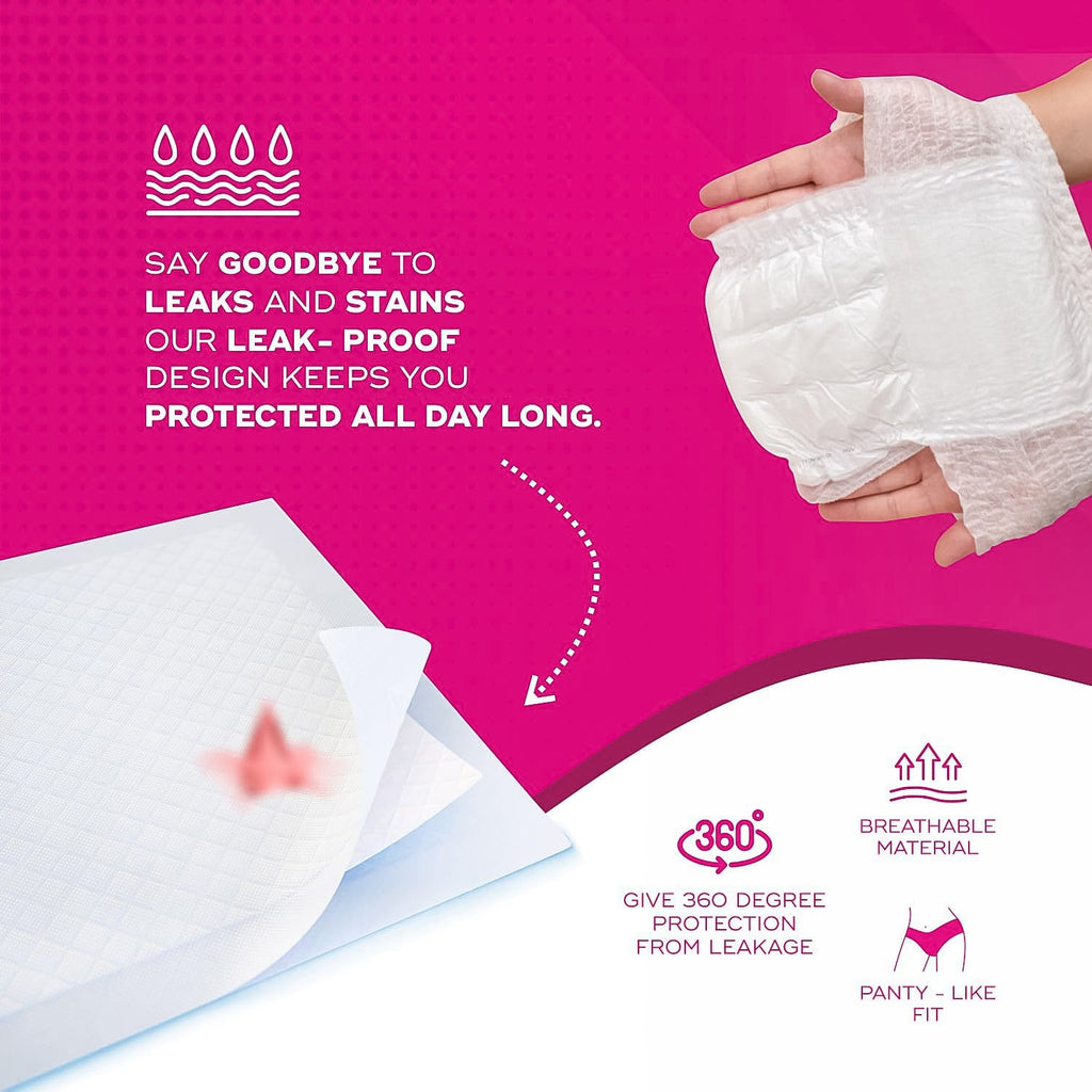 Overnight Period Panty XXL Size – Leak-Proof Comfort for Heavy Flow