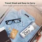ALVENZA Travel Dispenser Bottle Set – 4-in-1 Leak-Proof Refillable | CustomSpot