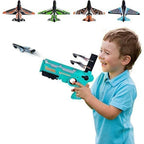 ALVENZA Airplane Launcher Toy – 5 Foam Planes & Gun | Play & Move