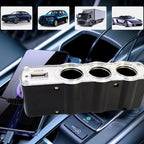 ALVENZA 12V Car Lighter Socket Splitter with USB Charger – PowerXpert