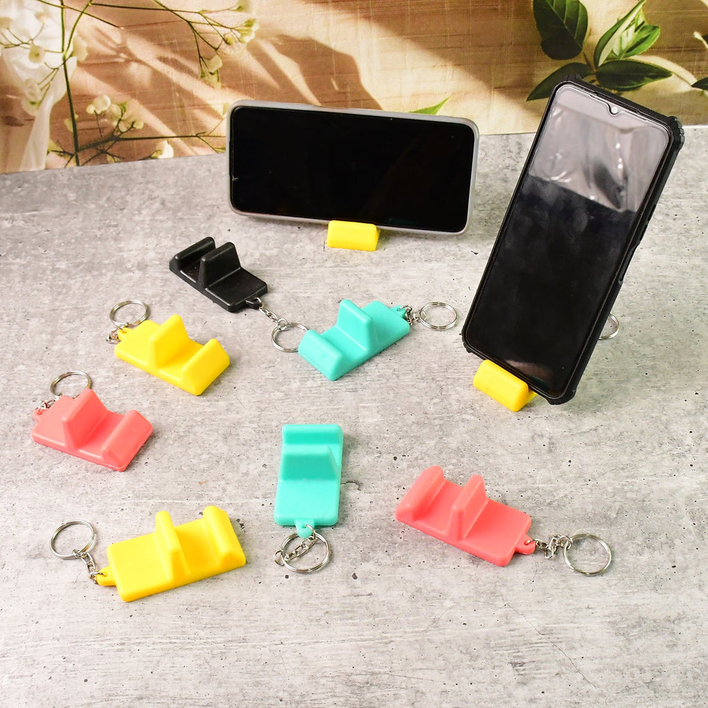 ALVENZA Mobile Stand Keychain – Compact 2-in-1 Phone Holder