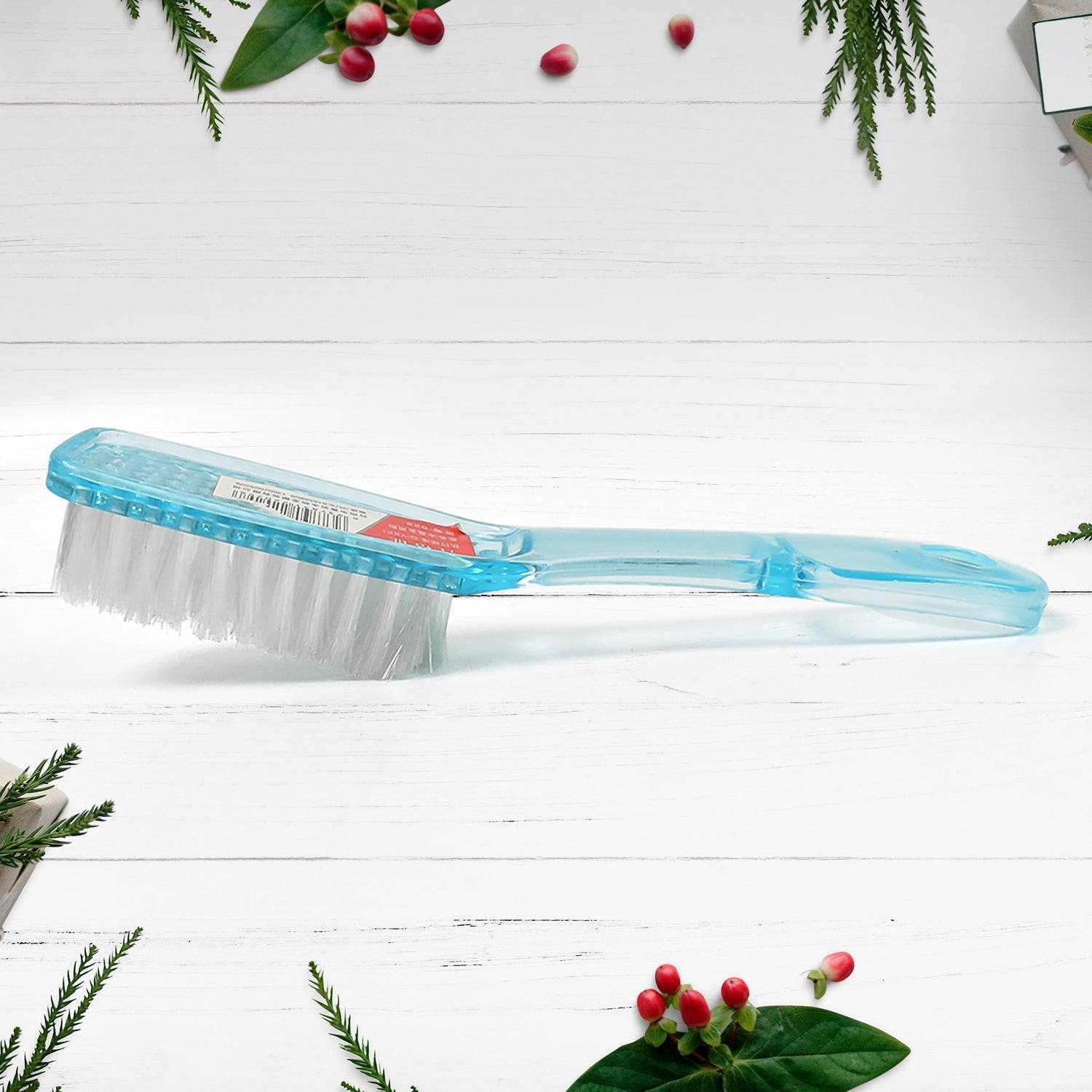 Scrubbing Brush Multi-Purpose Shoe & Clothes Cleaner | Velvet Wipe - Front View