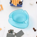Unbreakable Plastic Ashtray Stylish & Durable for Indoor & Outdoor Use - Side View