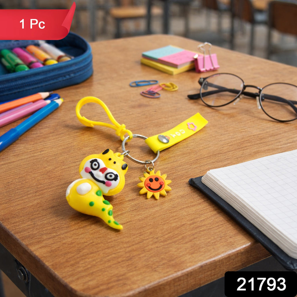 ALVENZA Cute Dinosaur Keychain – Playful Accessory for Bags & Keys