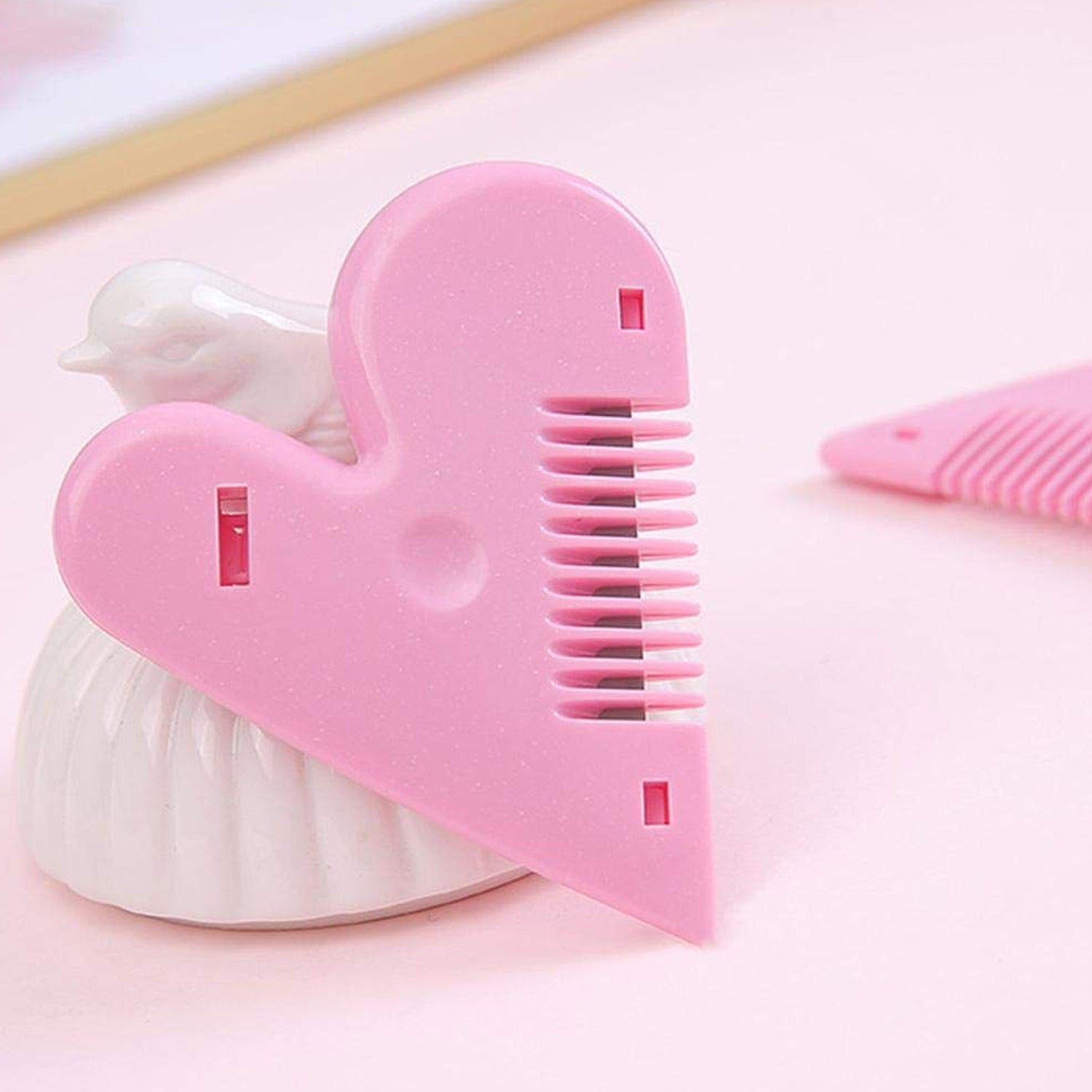 Heart Shape Hair Cutting Scissors Safe, Precise & Stylish for All