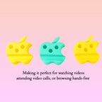 ALVENZA Mobile Stand with Pen Holder – Apple-Shaped Desk Organizer 3 Pc