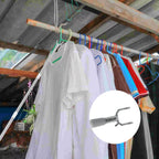 Telescopic Clothes Hook Extendable Garment Hanger (155 cm) - Front View