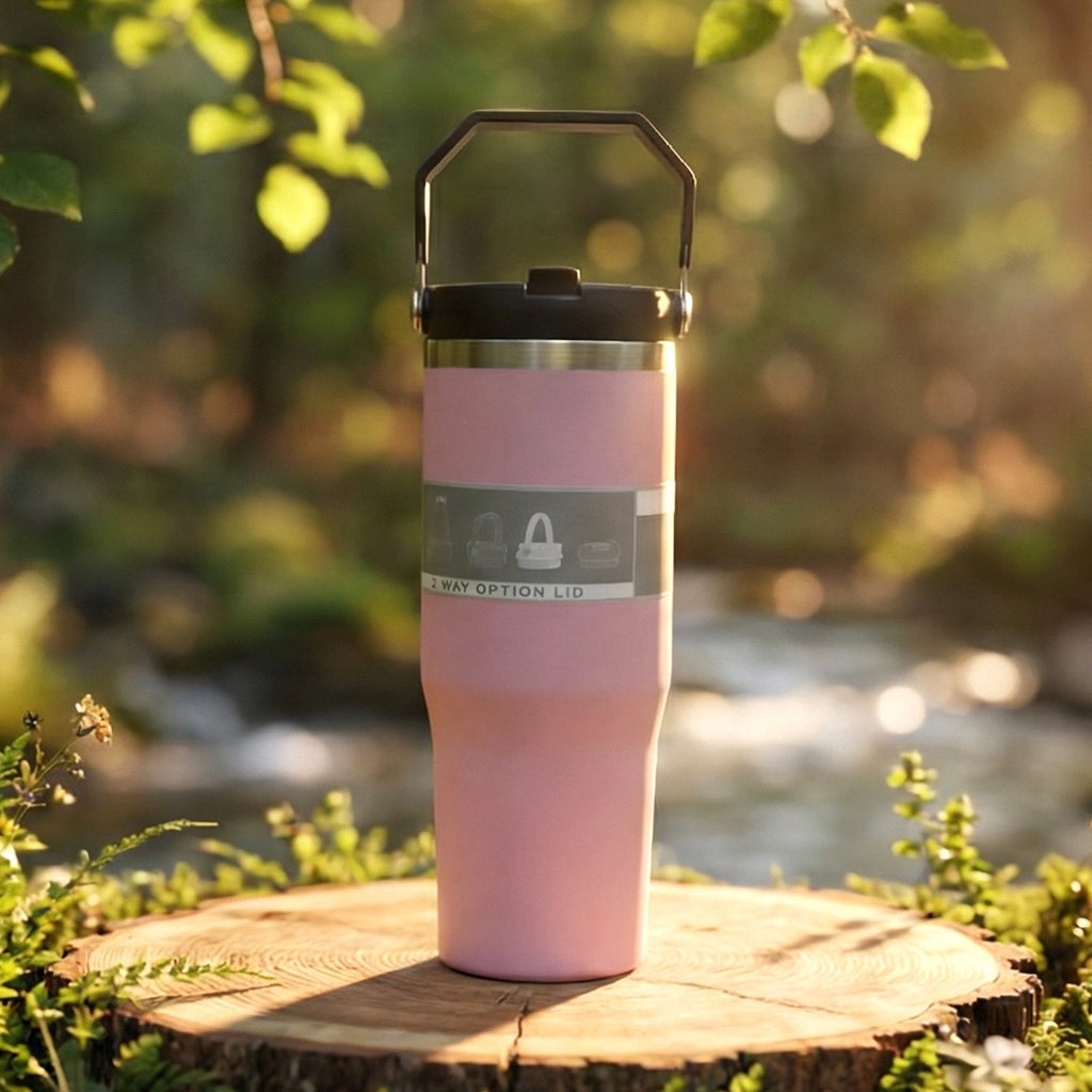 ALVENZA Insulated Travel Tumbler – Keeps Drinks Hot & Cold | 900 ML Capacity