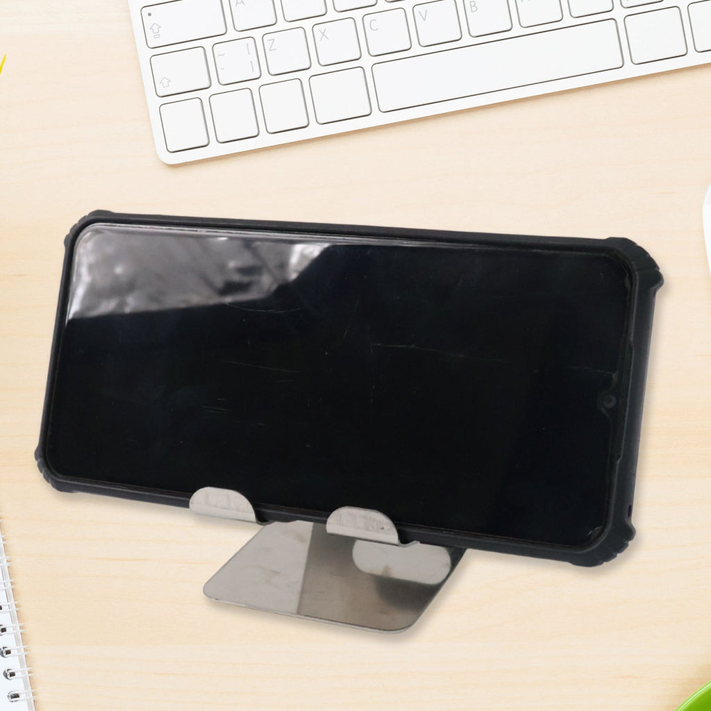 ALVENZA Mobile & Tablet Stand Holder – Universal Stainless Steel | DeoDap