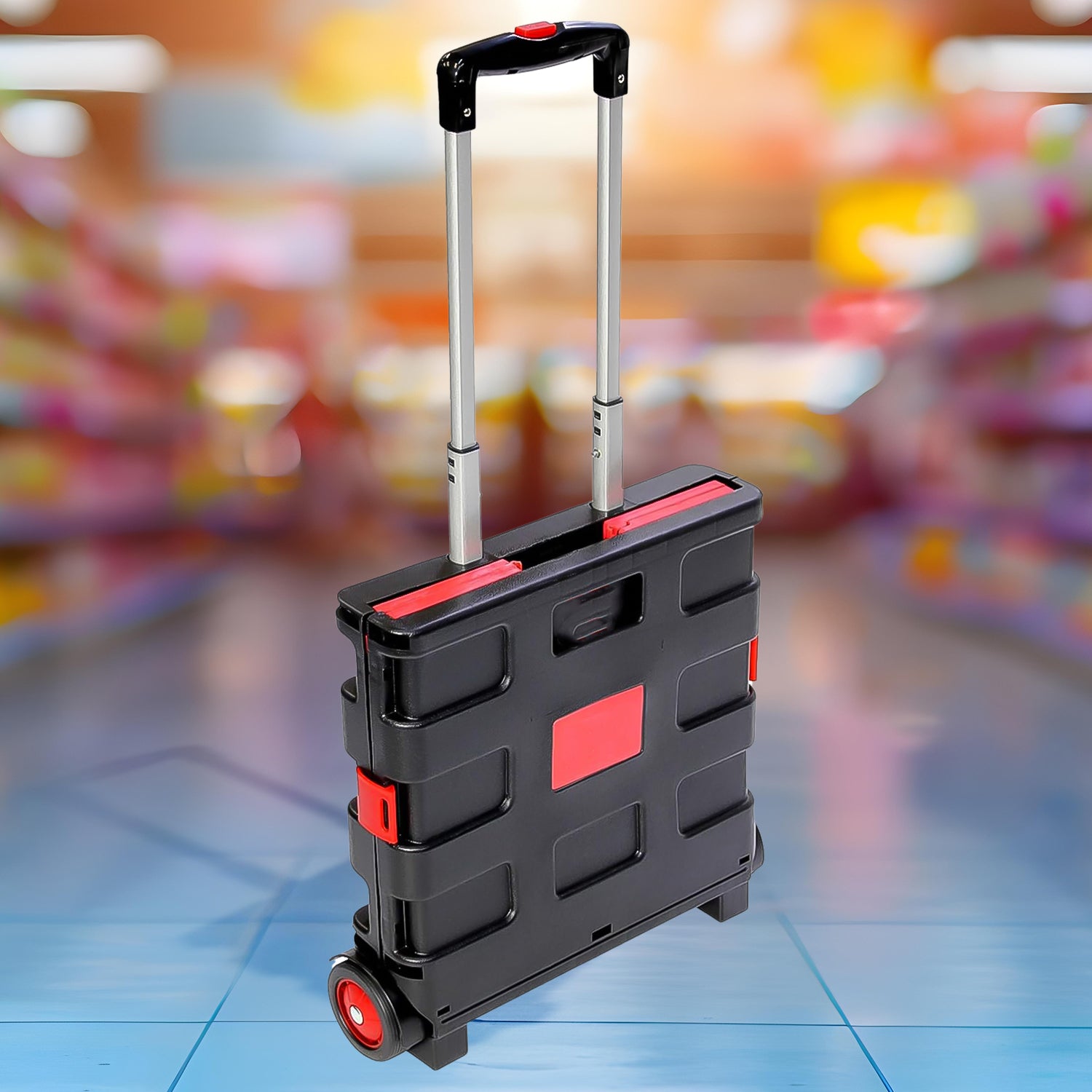 ALVENZA Foldable Shopping Trolley – Portable Grocery & Travel Cart | ClassiCarry