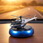 ALVENZA Solar Helicopter Car Air Freshener – Rotates & Freshens Dashboard