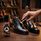 Liquid Shoe Polish Easy Application & Instant Shine for Leather Shoes - Front View