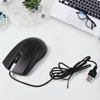 Wired Optical Mouse X2 Precision & Comfort for PC/Laptop | Compshop