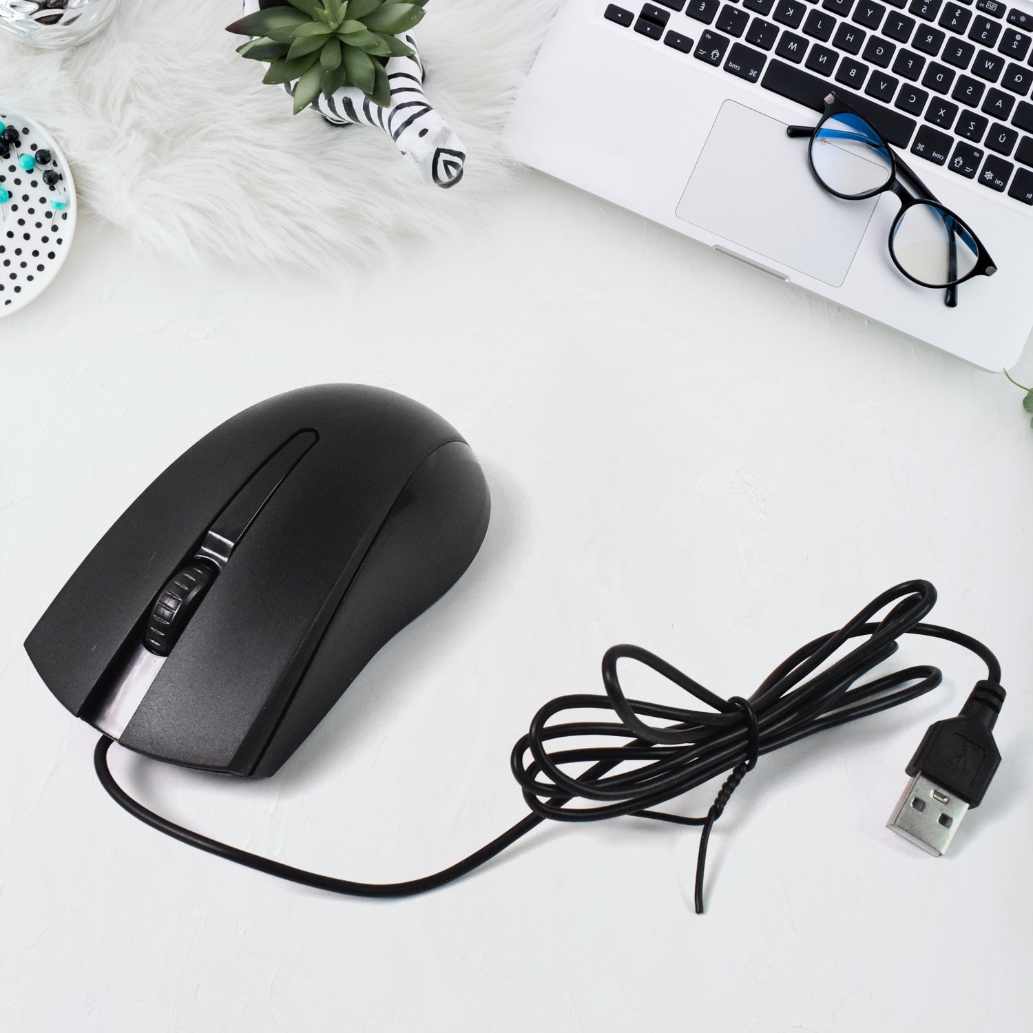 Wired Optical Mouse X2 Precision & Comfort for PC/Laptop | Compshop