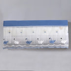 AC Dust Cover for 1 Ton Split AC Designer & Washable - Back View