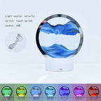 ALVENZA Moving Sand Art Picture – 5 Color Light Changing Decor | Craftily