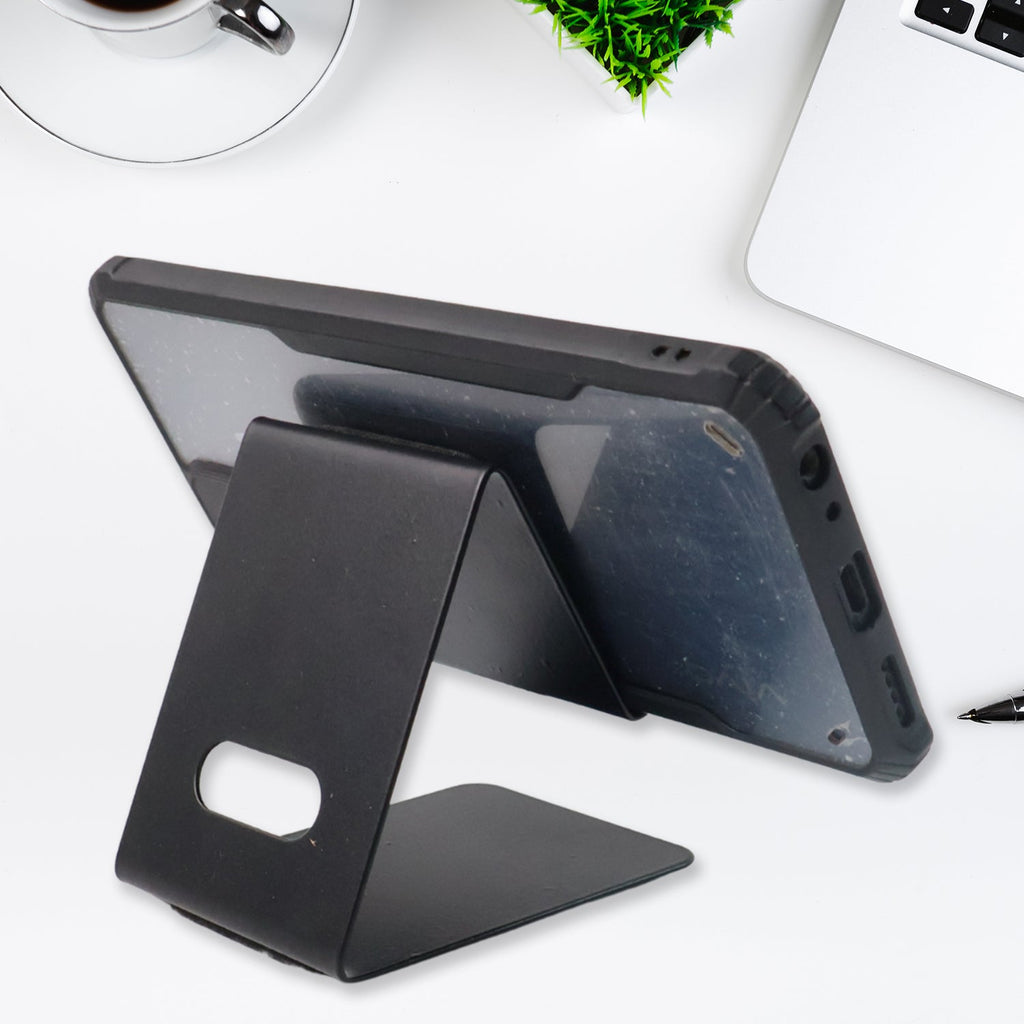 ALVENZA Universal Mobile & Tablet Stand Holder – Adjustable, Durable Metal