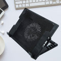 ALVENZA Laptop Cooling Pad – Adjustable Stand, Dual Fan | Indo Glow