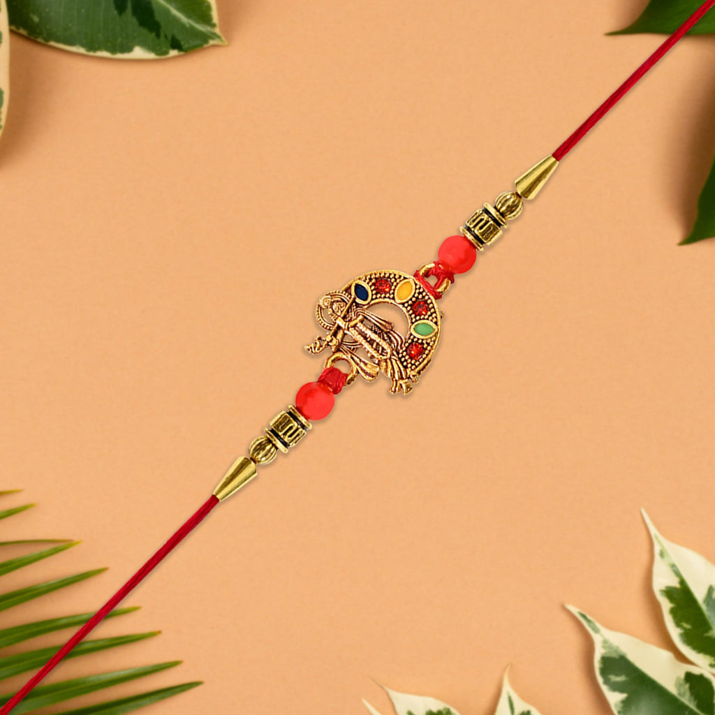 ALVENZA Lord Krishna Rakhi – Spiritual Protection for Brother