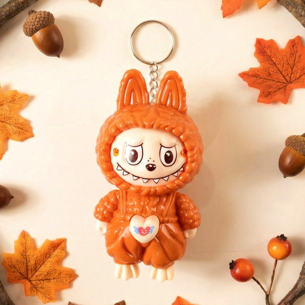 ALVENZA Face Changing Cartoon Keychain Toy – 3 Fun Expressions