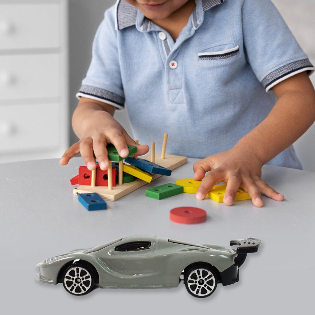 Metal Mini Car Toy Die-Cast Free Wheel Vehicle | Action Legion - Front View