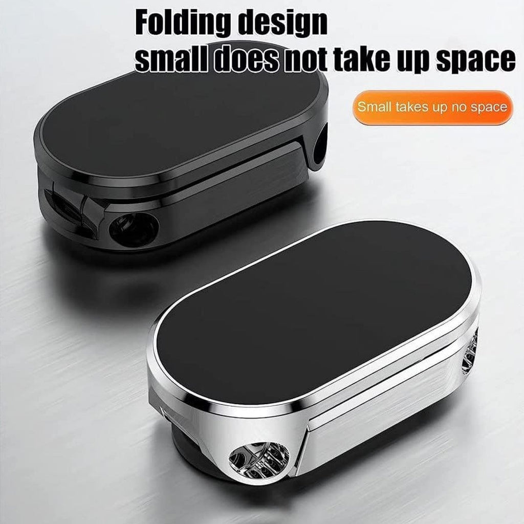 ALVENZA Magnetic Car Phone Holder – 360° Rotating Metal Mount | Deodap