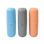 Travel Toothbrush Holder 3 Pc Multicolor Kit | Konvex - Back View