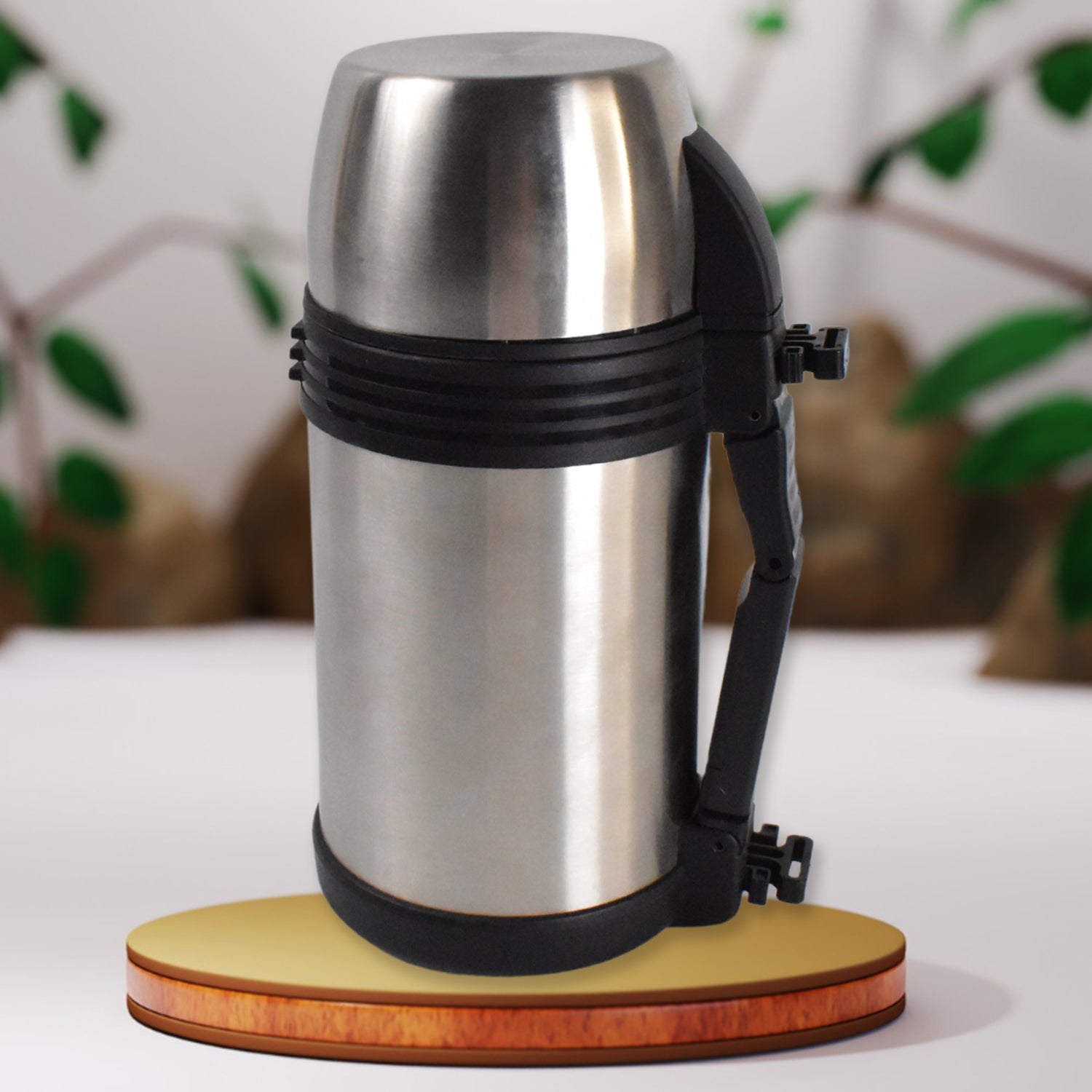 ALVENZA Stainless Steel Coffee Tea Vacuum Flask Bottle – 1200ml Leakproof