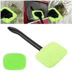 ALVENZA Car Glass Cleaner Wiper with Extra Microfiber Cloth – Velvet Wheels