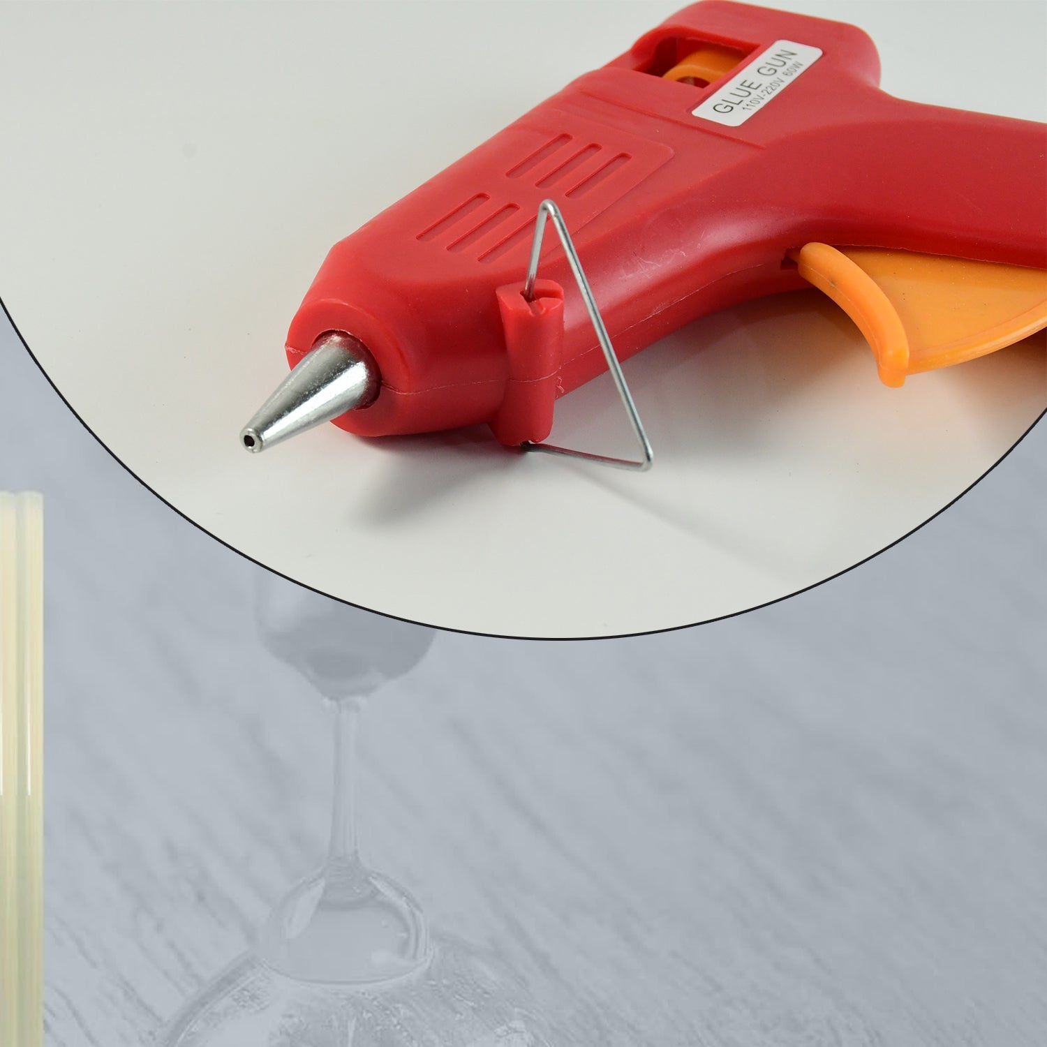 ALVENZA Hot Melt Glue Gun 60W – Professional Craft & Repair Tool | Craftily